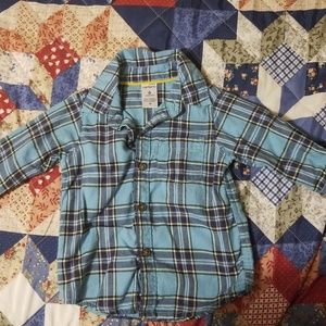 Carters long sleeve button shirt